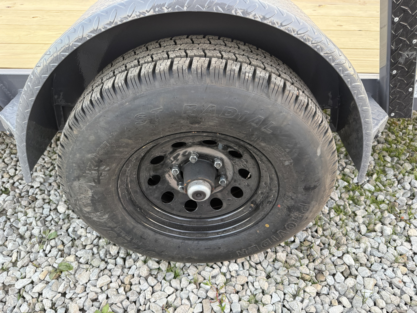 New 2026 RAWMAXX UTILITY UTX1483BP5.2K 83X14 SA (GVW:5200) SHADOW GRAY