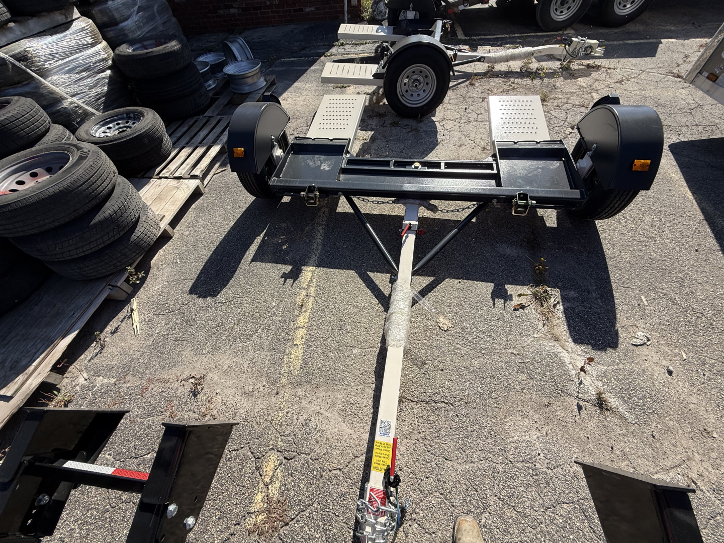 New 2025 Stehl-Tow ST80TD Tow Dolly NO BRAKES (GVW:2999) NAVY/WHITE