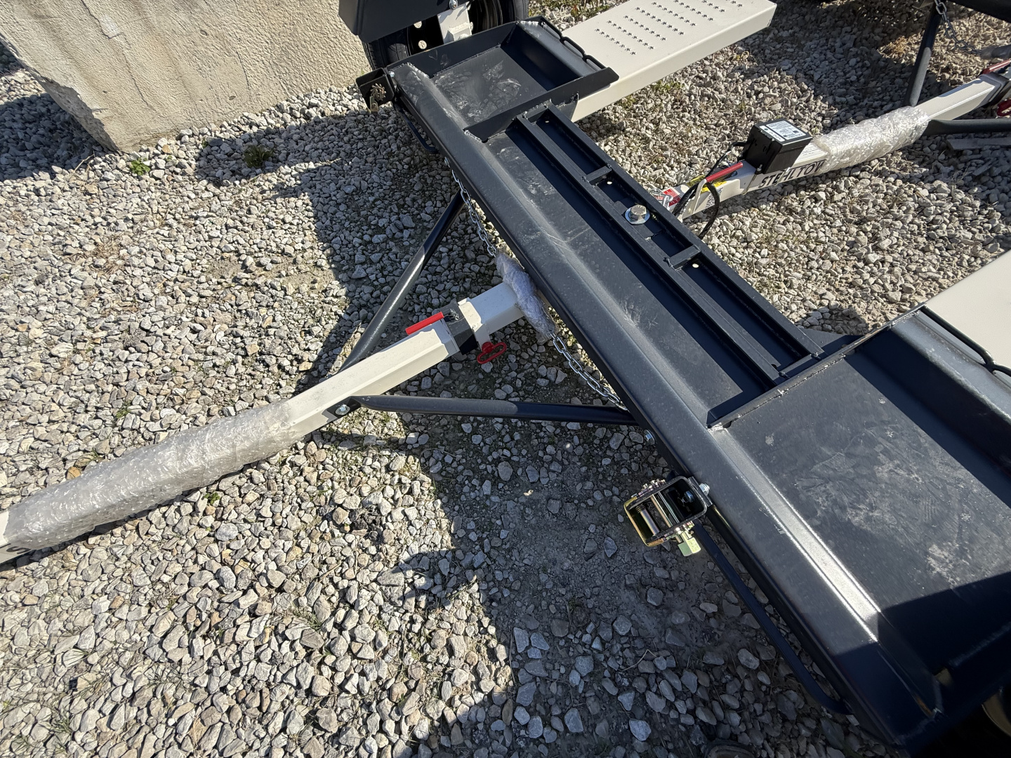 New 2025 Stehl-Tow ST80TD Tow Dolly NO BRAKE (GVW:2999) NAVY/WHITE