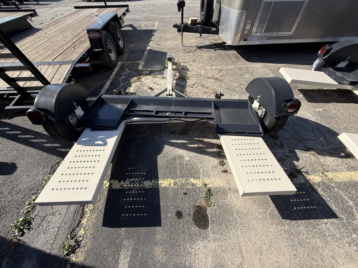 New 2025 Stehl-Tow ST80TD Tow Dolly SURGE BRAKES (GVW:2999) NAVY/WHITE