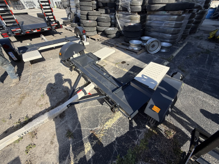 New 2025 Stehl-Tow ST80TD Tow Dolly SURGE BRAKES (GVW:2999) NAVY/WHITE