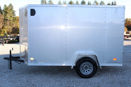 New 2026 Darkhorse Cargo DHW 5' x 10' Enclosed Trailer - Rear Ramp Door - 6' Interior Height - 2990# GVW