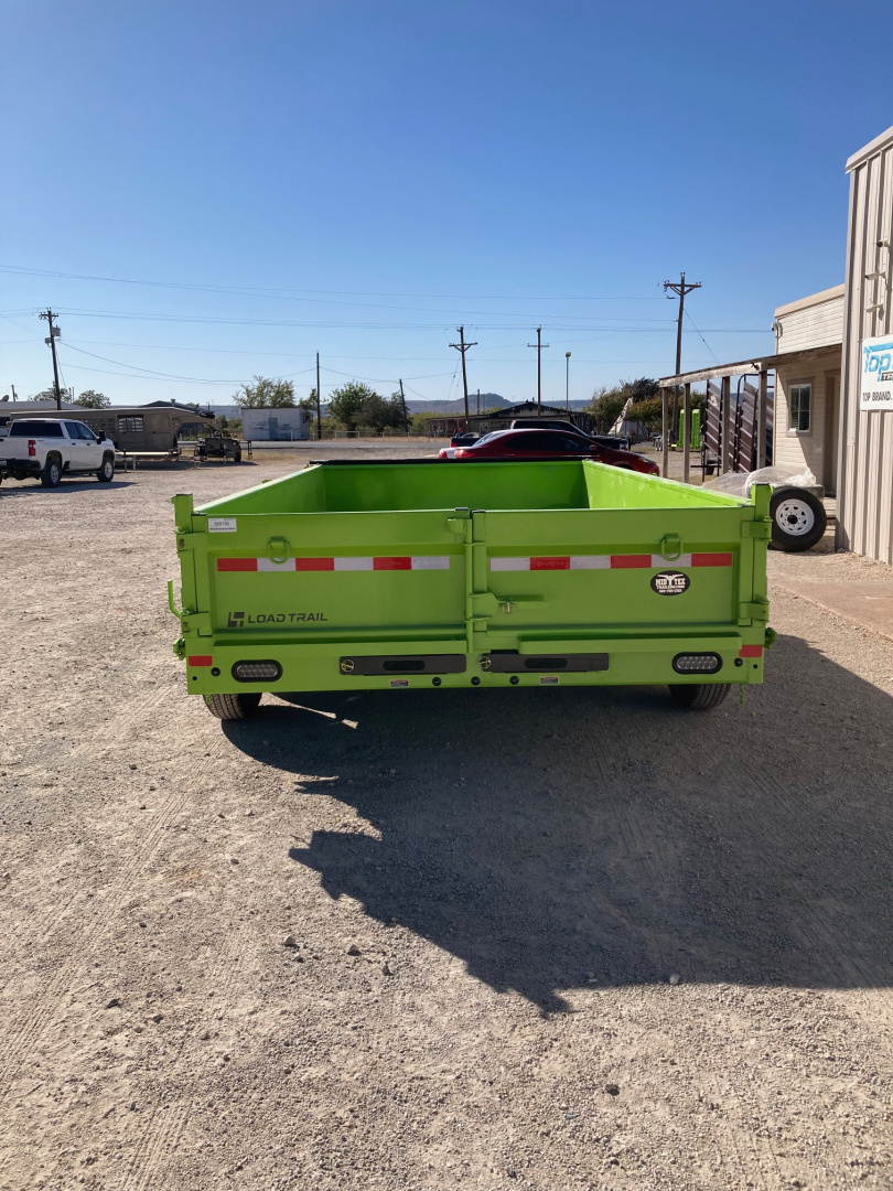 New 2026 Load Trail DT 14' x 83" Tandem Axle (8" x 13lb I-Beam) Dump Trailer