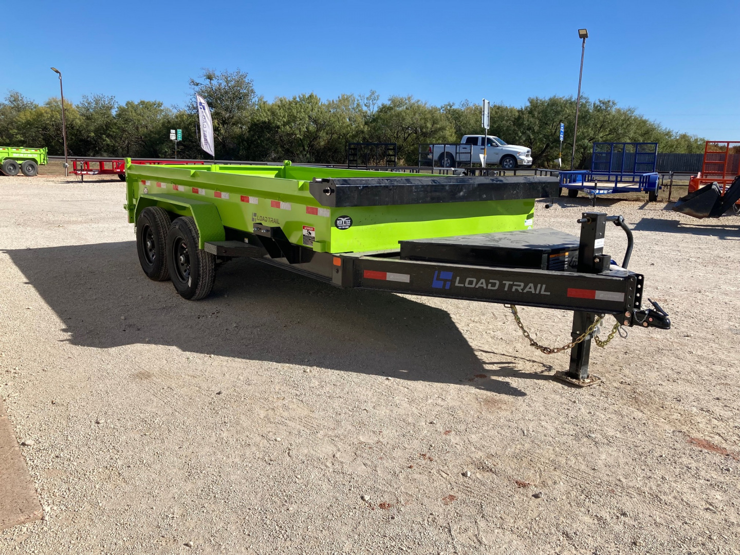 New 2026 Load Trail DT 14' x 83" Tandem Axle (8" x 13lb I-Beam) Dump Trailer