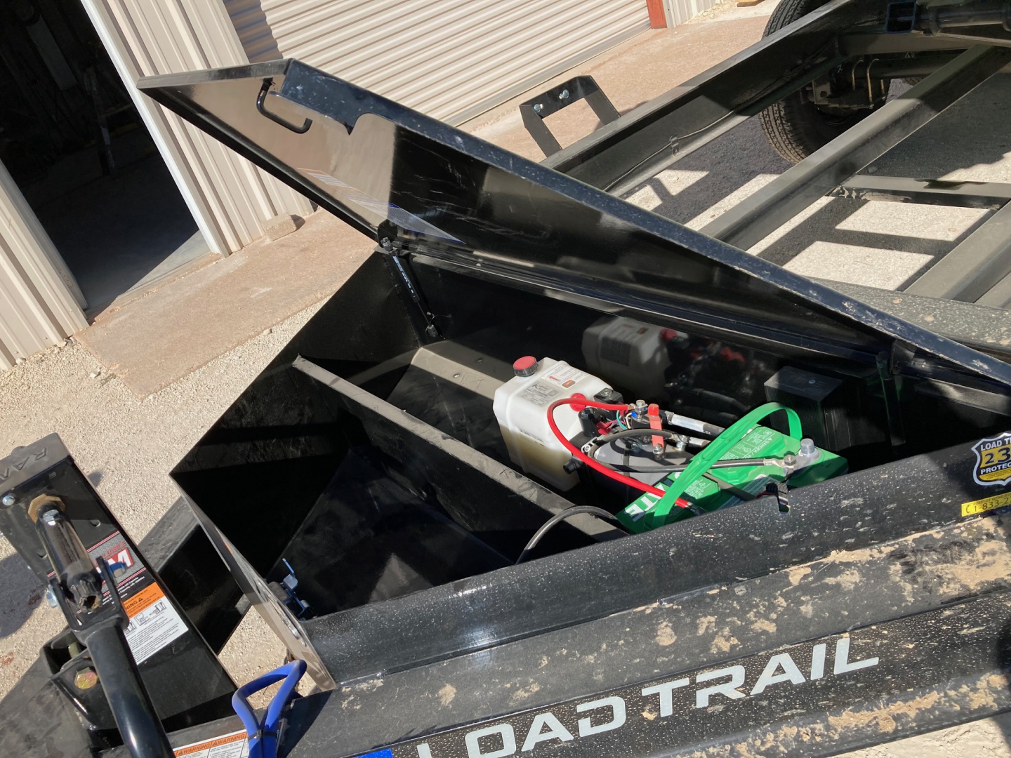 New 2026 Load Trail DT 14' x 83" Tandem Axle (8" x 13lb I-Beam) Dump Trailer