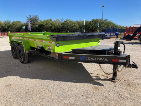 New 2026 Load Trail DT 14' x 83" Tandem Axle (8" x 13lb I-Beam) Dump Trailer