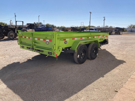 New 2026 Load Trail DT 14' x 83" Tandem Axle (8" x 13lb I-Beam) Dump Trailer