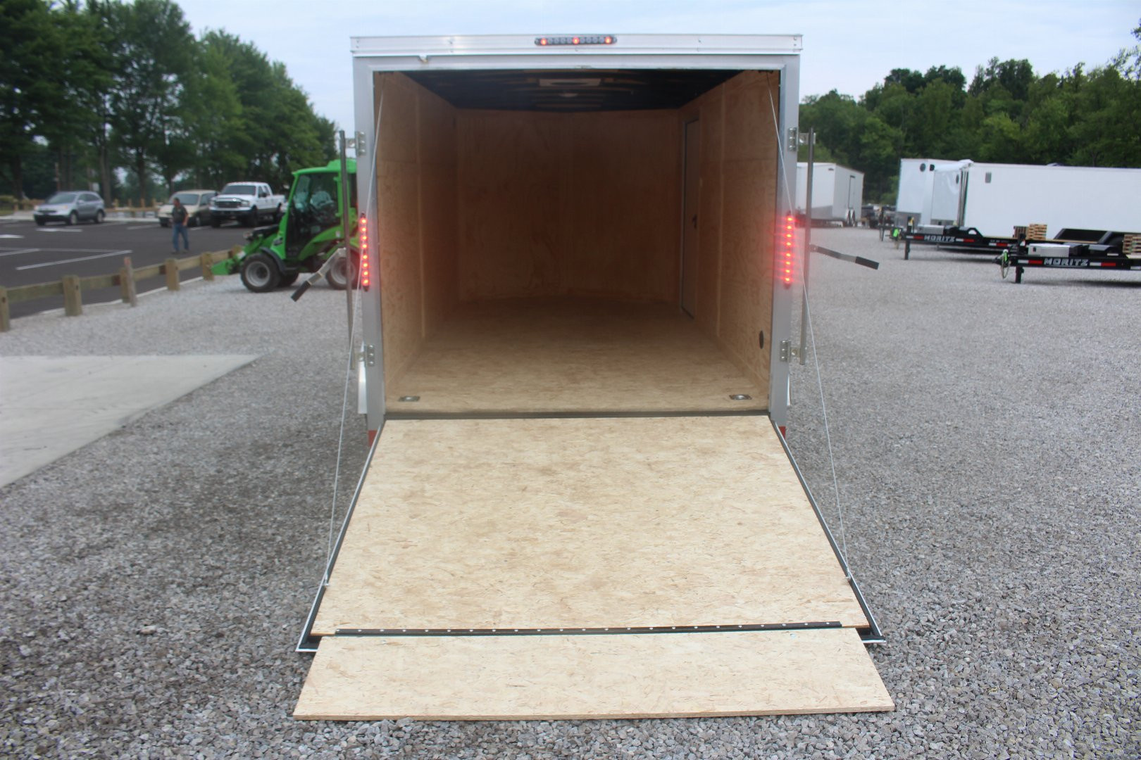 New 2026 Darkhorse Cargo 7' x 14' Enclosed Trailer - Ramp Door - 6' Interior Height - 7000# GVW