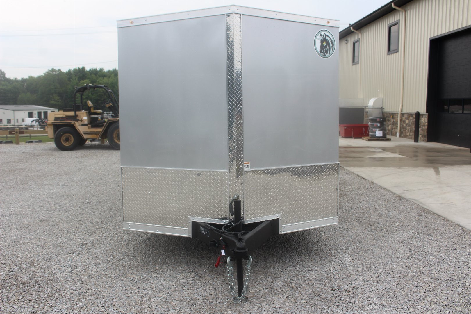 New 2026 Darkhorse Cargo 7' x 14' Enclosed Trailer - Ramp Door - 6' Interior Height - 7000# GVW