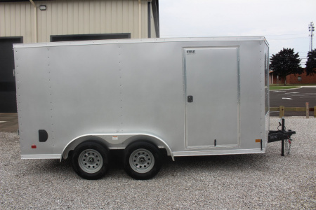 New 2026 Darkhorse Cargo 7' x 14' Enclosed Trailer - Ramp Door - 6' Interior Height - 7000# GVW