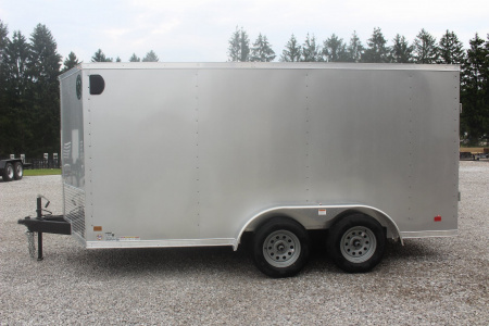 New 2026 Darkhorse Cargo 7' x 14' Enclosed Trailer - Ramp Door - 6' Interior Height - 7000# GVW