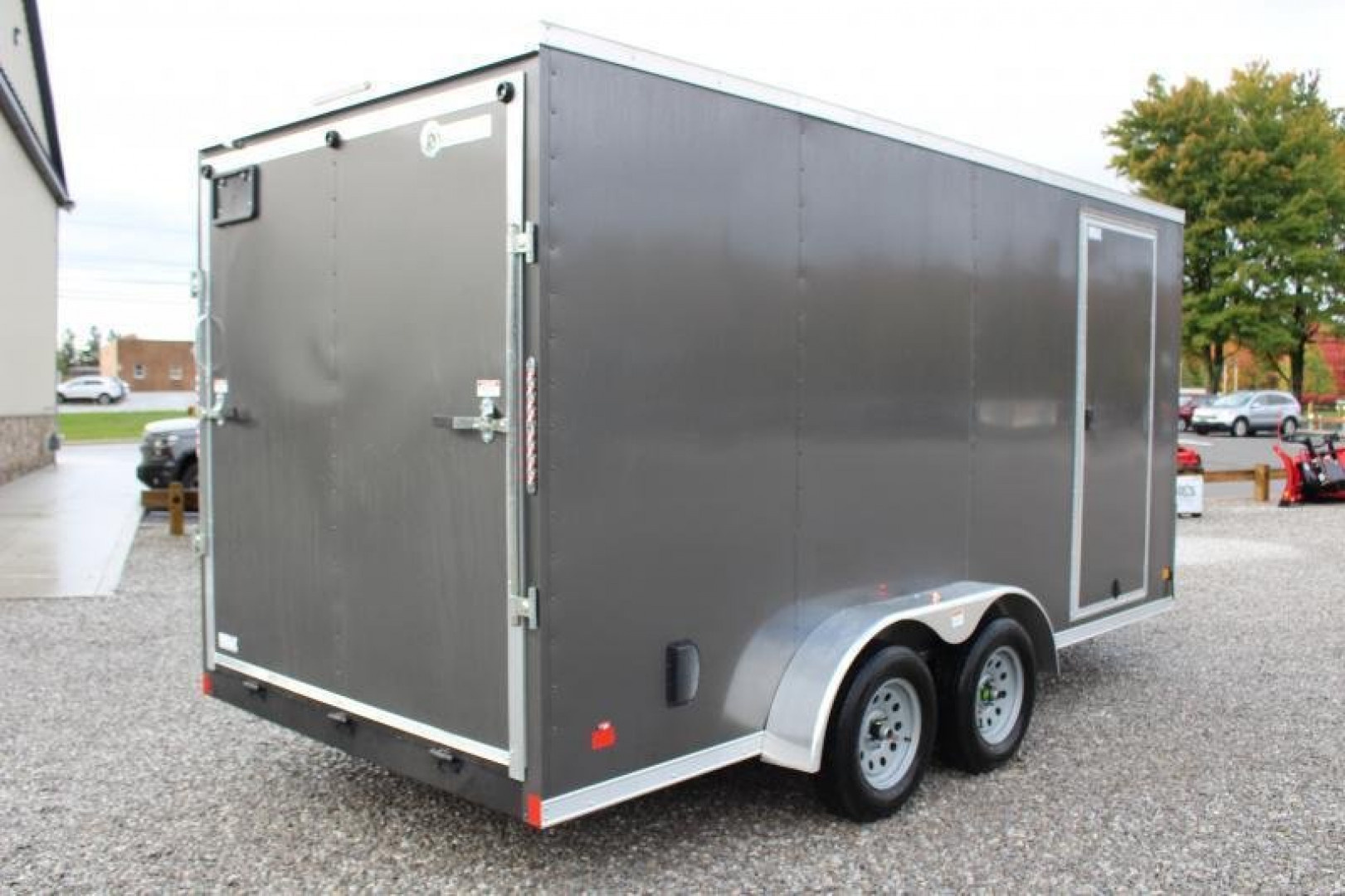 New 2026 Darkhorse Cargo DHW 7' x 16' Enclosed Trailer - Rear Ramp Door - 7' Interior Height - 7000# GVW