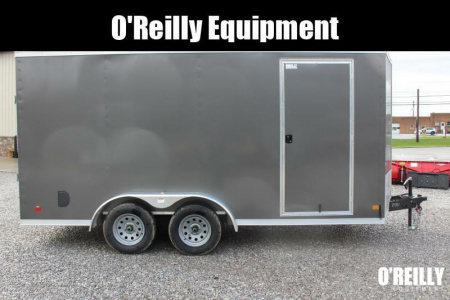 New 2026 Darkhorse Cargo DHW 7' x 16' Enclosed Trailer - Rear Ramp Door - 7' Interior Height - 7000# GVW