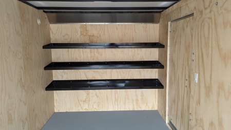 New 2026 Car Mate 8x20 HD Contractor Cargo Trailer w/ Barn Doors (6" Add'l Height!)