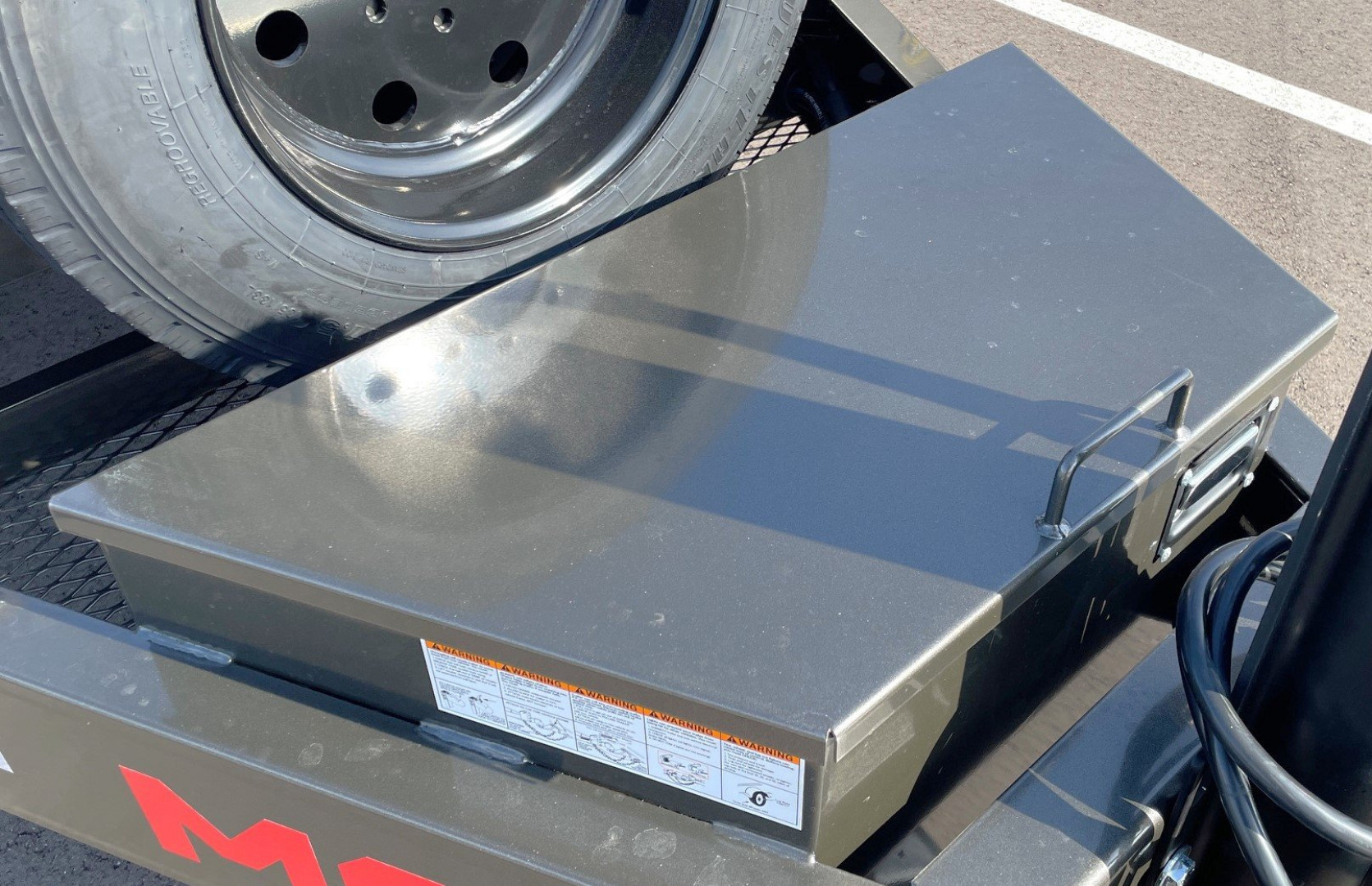 New MAXX-D T8X 102"x 24' Power Tilt Equipment Trailer w/ Hydraulic Jack, 17,500 (GVWR), Spare