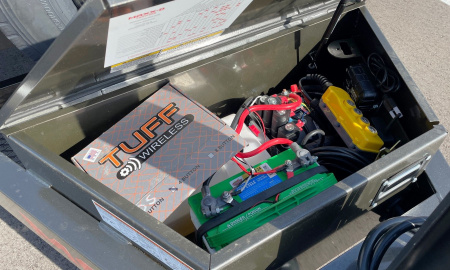 New MAXX-D T8X 102"x 24' Power Tilt Equipment Trailer w/ Hydraulic Jack, 17,500 (GVWR), Spare