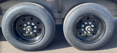 New MAXX-D T8X 102"x 24' Power Tilt Equipment Trailer w/ Hydraulic Jack, 17,500 (GVWR), Spare