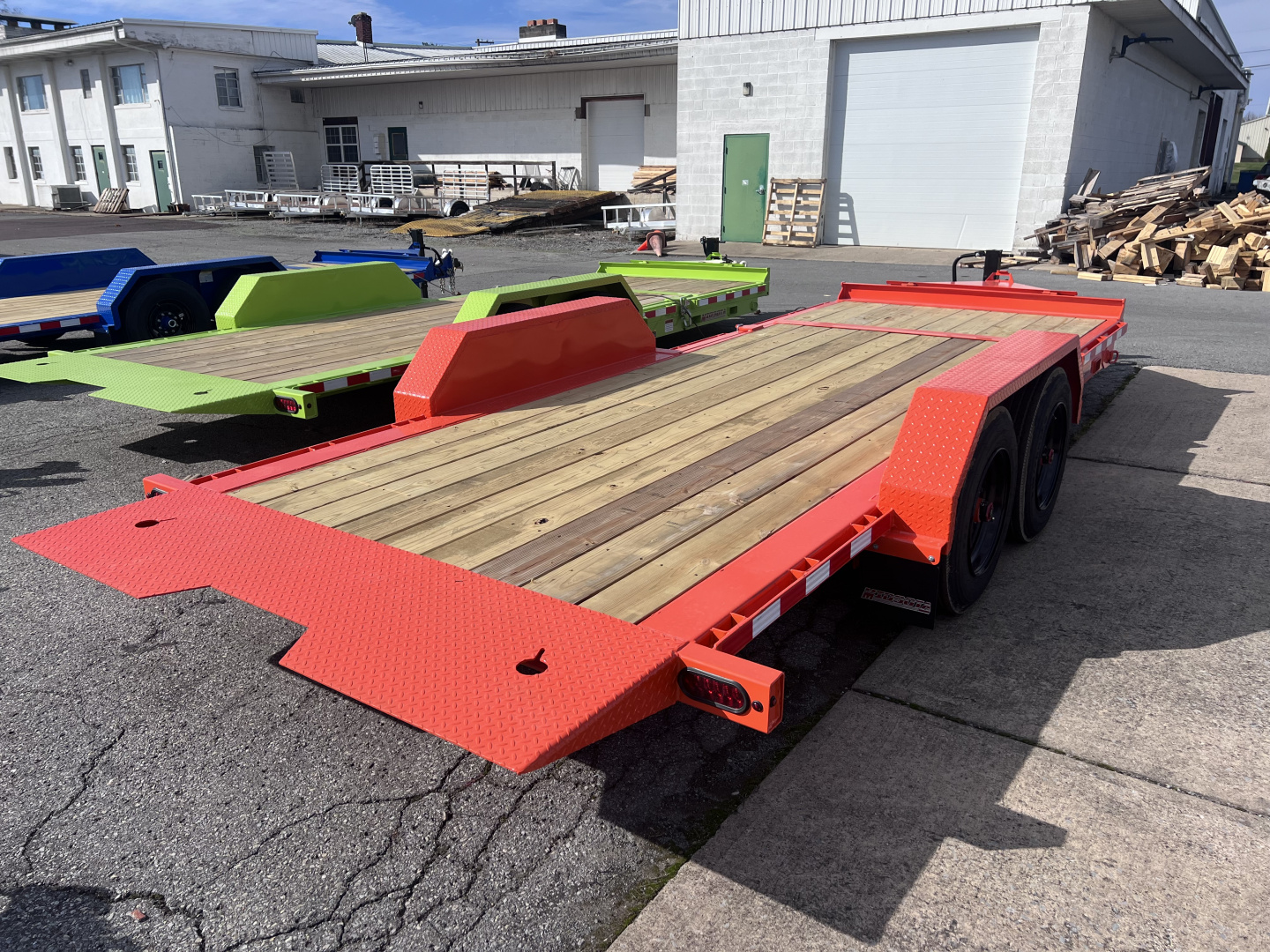 New 2026 Midsota 7X16+4 17.6K TILT Equipment Trailer