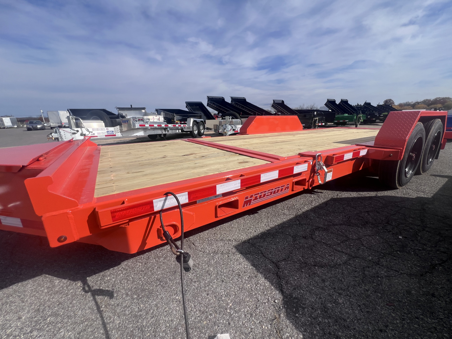 New 2026 Midsota 7X16+4 17.6K TILT Equipment Trailer