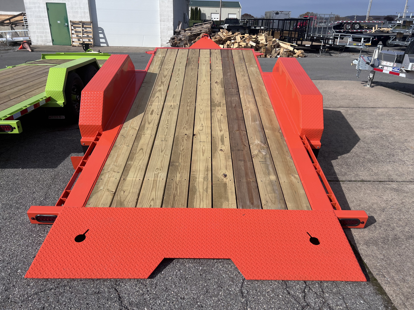 New 2026 Midsota 7X16+4 17.6K TILT Equipment Trailer