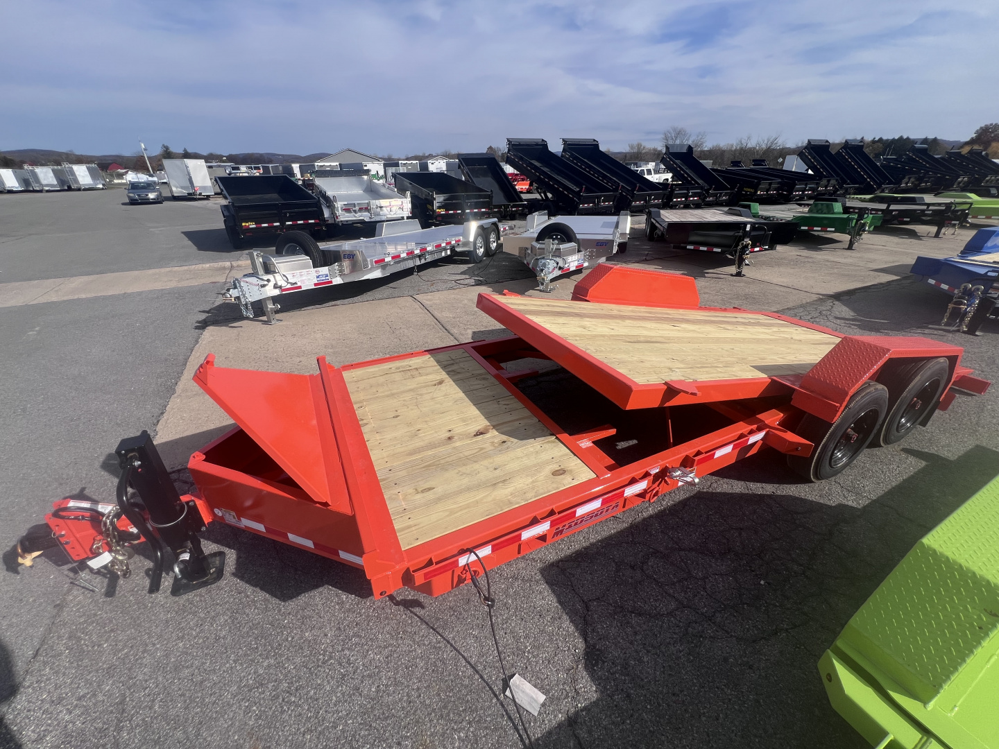New 2026 Midsota 7X16+4 17.6K TILT Equipment Trailer