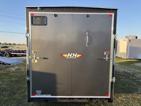 New 2025 H&H Trailers 7x14 HH Series Flat Top V-Nose