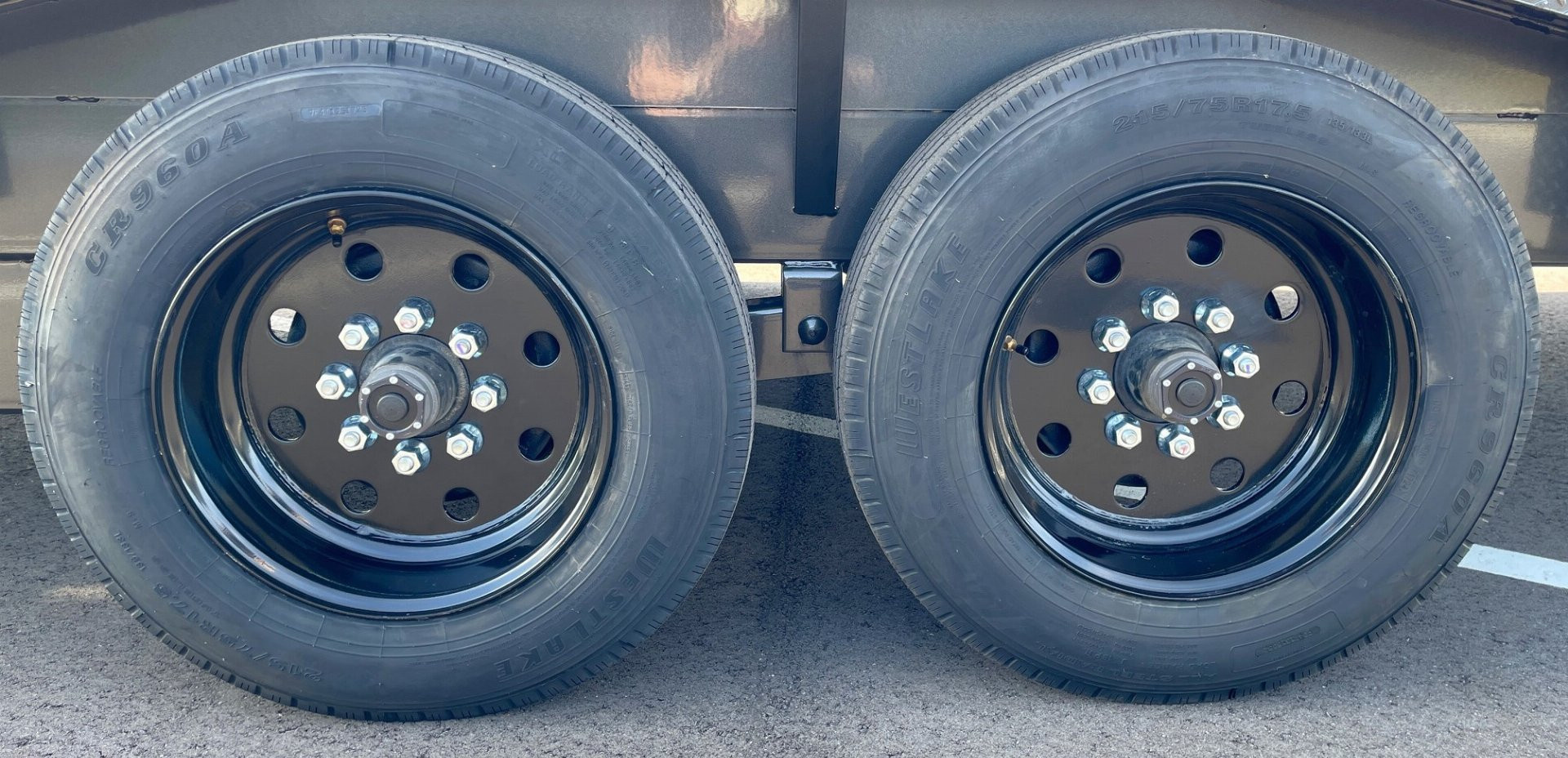 New MAXX- D H8B 102"x 24' Buggy Hauler / Equipment Trailer 17500 (GVWR)-Drive Over Fenders, Spare