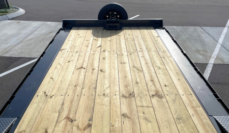 New MAXX- D H8B 102"x 24' Buggy Hauler / Equipment Trailer 17500 (GVWR)-Drive Over Fenders, Spare