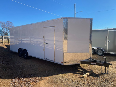 New EZ Hauler 8x24 10K All Aluminum Enclosed Car Hauler |