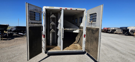 Used 2003 Exiss Trailers 3-Horse Slant Horse Trailer