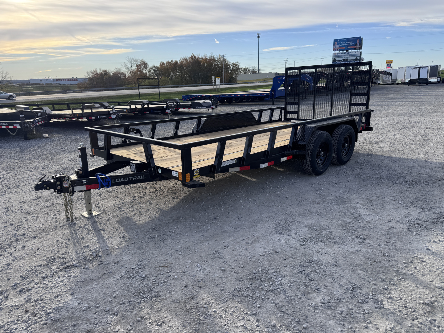 New 2026 Load Trail 83"x16' 10,400# GVWR Utility Trailer