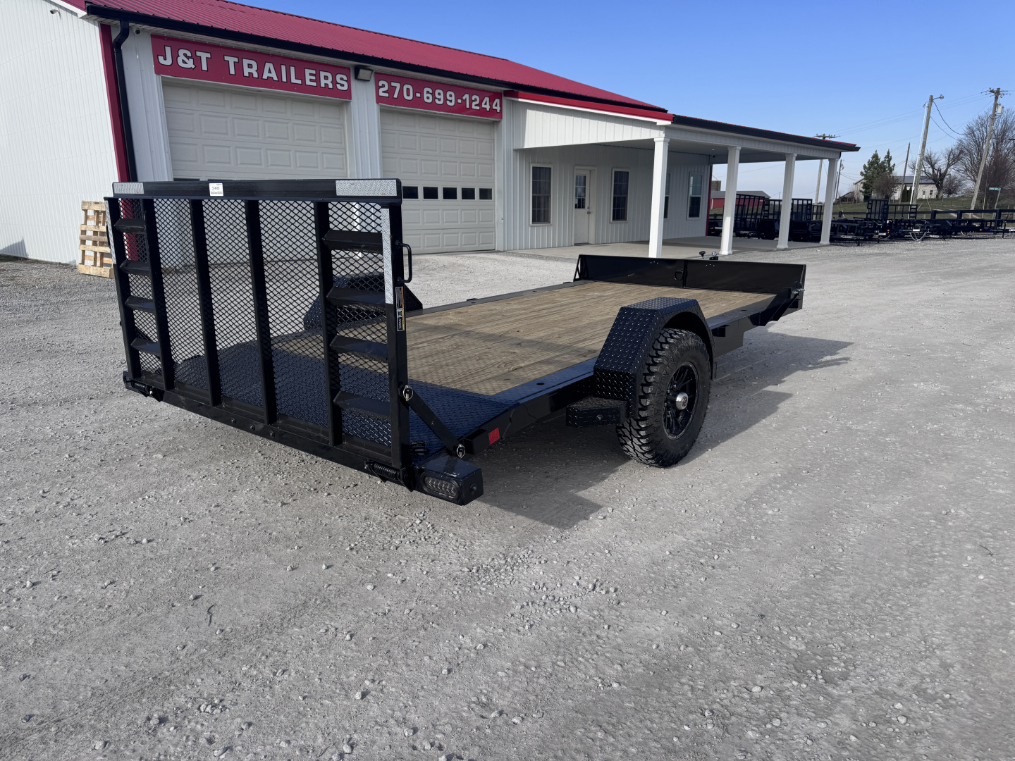 New 2026 Load Trail 83"x14' 5,200# GVWR SX Series Side by Side Trailer