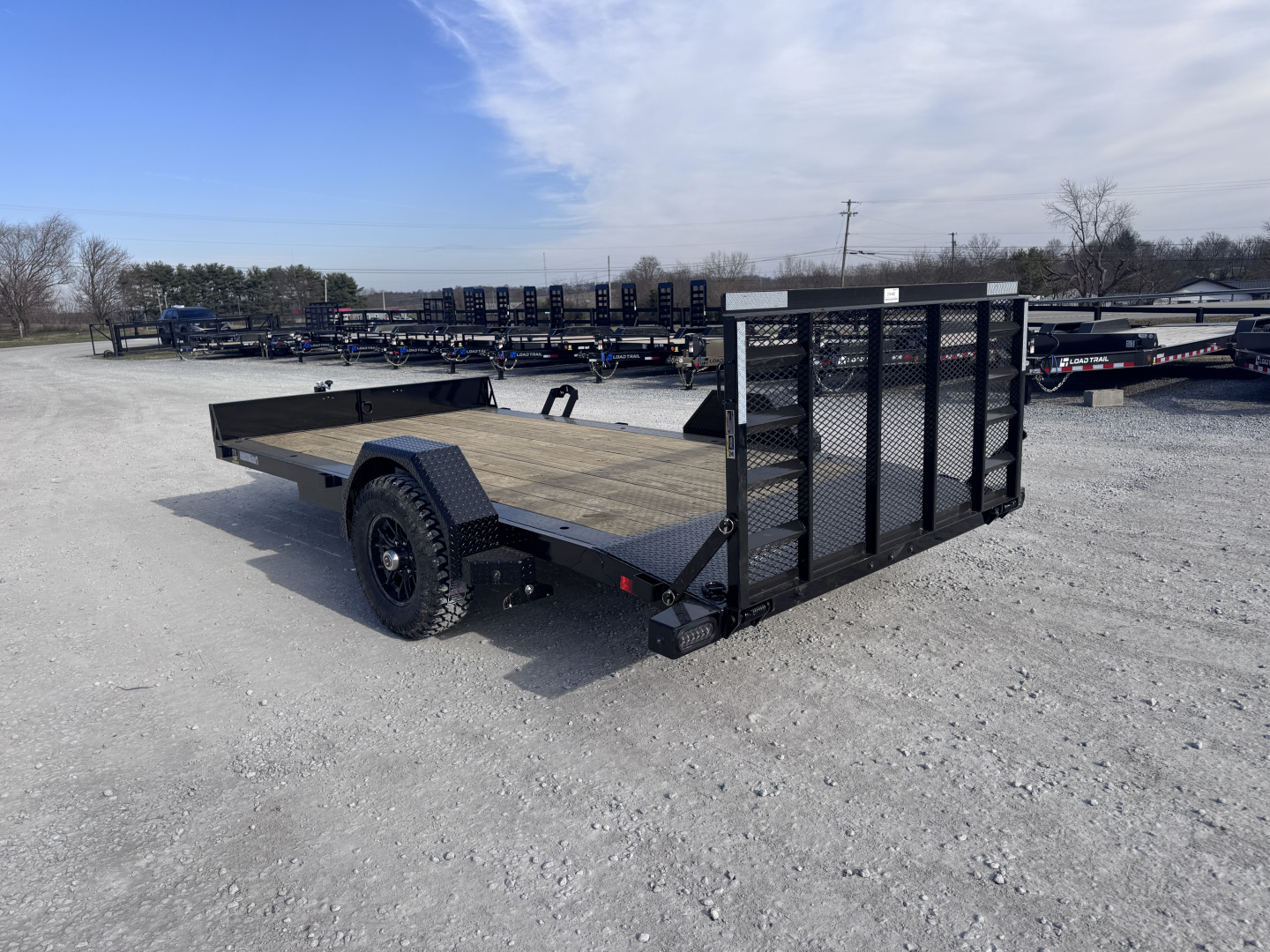 New 2026 Load Trail 83"x14' 5,200# GVWR SX Series Side by Side Trailer