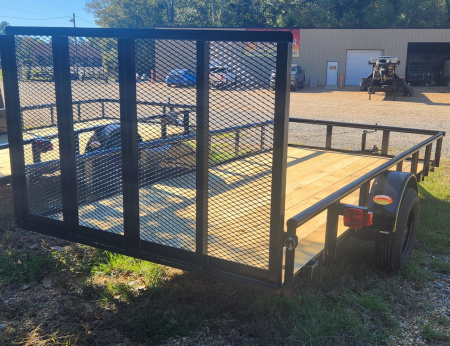 New 2025 Long Run Trailers 6'4"x14', Pipetop, 4' Gate Utility Trailer