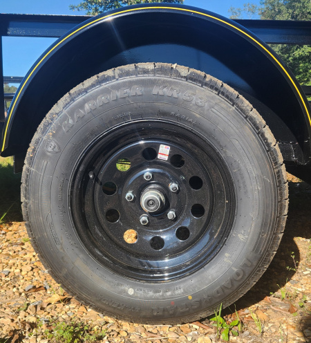 New 2025 Long Run Trailers 6'4"x12' 4' gate Utility Trailer