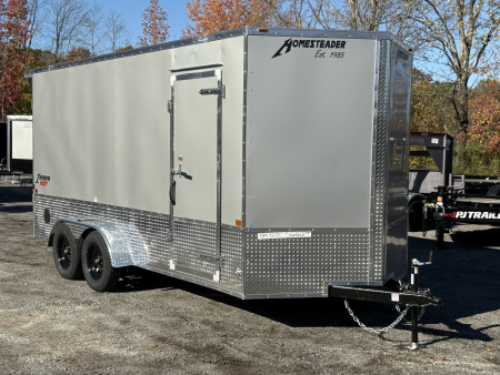 New 2026 Homesteader Trailer Intrepid 7' x 16' x 7' OHV Pkg Cargo / Enclosed Trailer