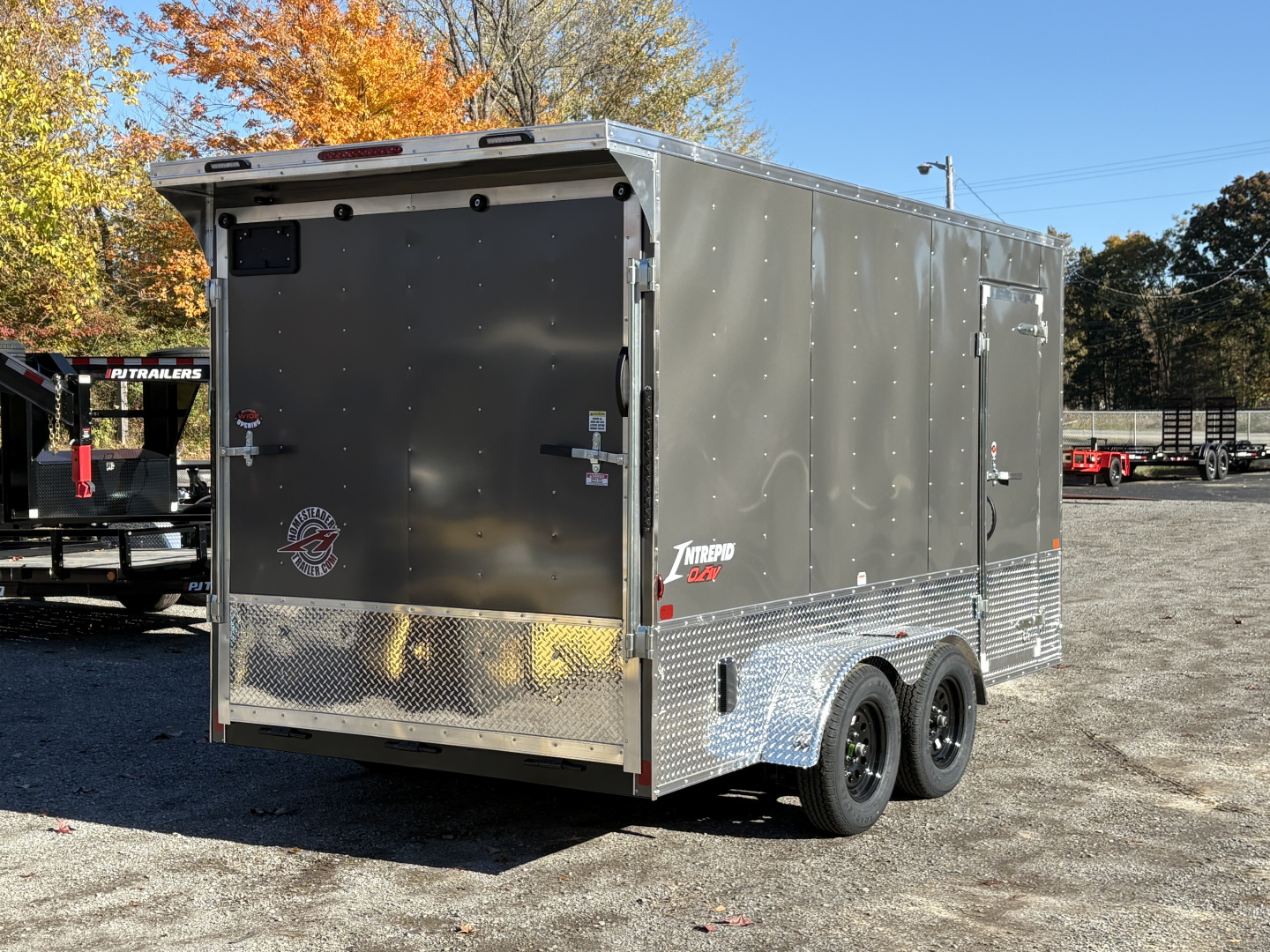 New 2026 Homesteader Trailer Intrepid 7' x 14' x 7' OHV Pkg Cargo / Enclosed Trailer