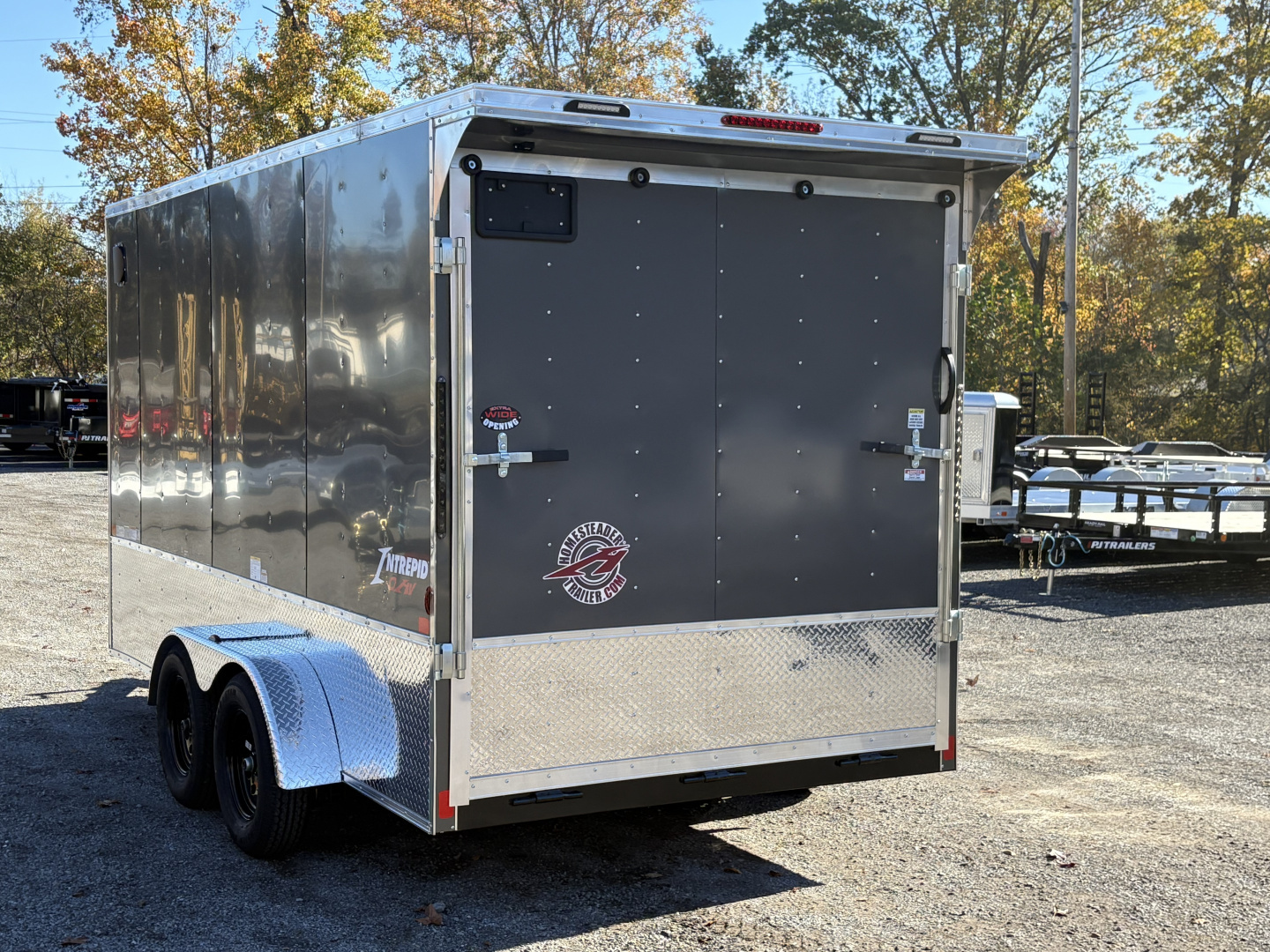 New 2026 Homesteader Trailer Intrepid 7' x 14' x 7' OHV Pkg Cargo / Enclosed Trailer