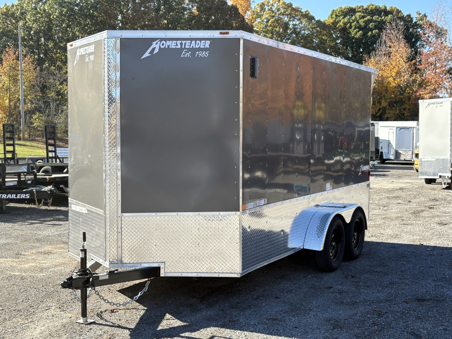New 2026 Homesteader Trailer Intrepid 7' x 14' x 7' OHV Pkg Cargo / Enclosed Trailer