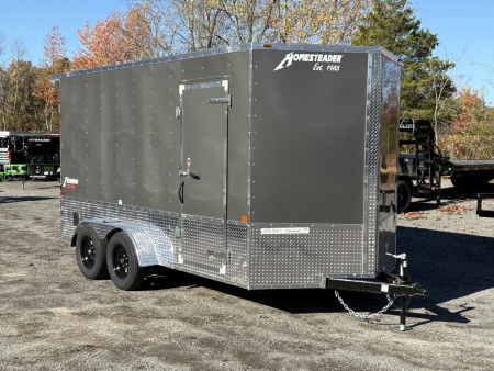 New 2026 Homesteader Trailer Intrepid 7' x 14' x 7' OHV Pkg Cargo / Enclosed Trailer