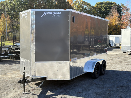 New 2026 Homesteader Trailer Intrepid 7' x 14' x 7' OHV Pkg Cargo / Enclosed Trailer