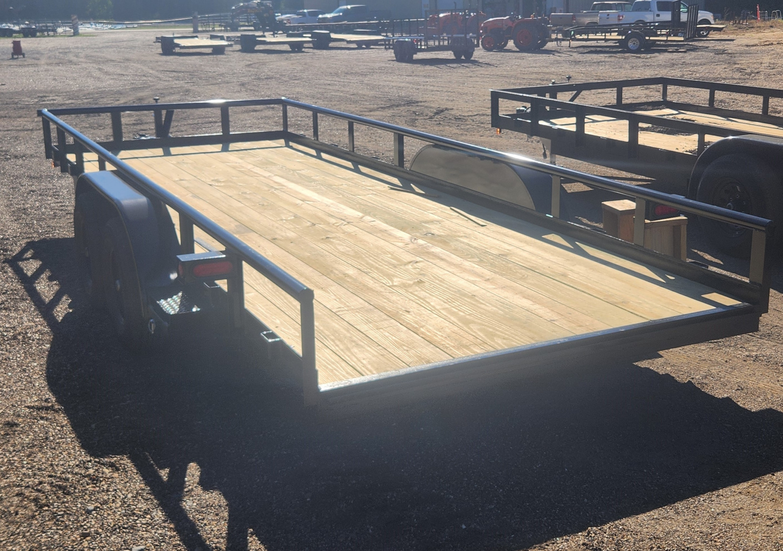 New 2025 Long Run Trailers 82"x20' 10k,Pipe, 4' Gate Utility Trailer