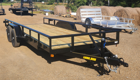 New 2025 Long Run Trailers 82 x20' 10k,Pipe, 4' Gate Utility Trailer