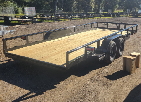 New 2025 Long Run Trailers 82"x20' 10k,Pipe, 4' Gate Utility Trailer
