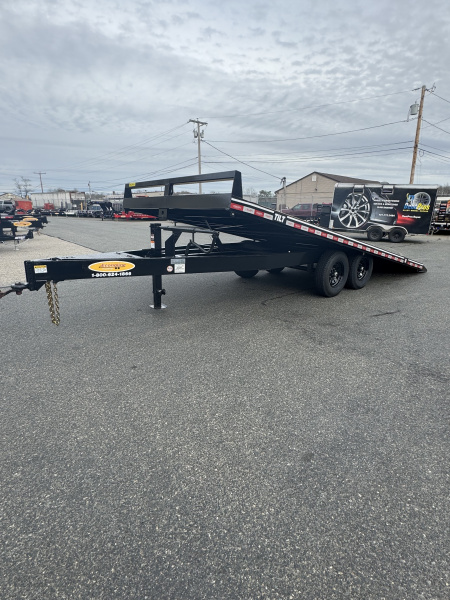 New 2026 Econoline 102" X 21' Tilt Trailer 11600 CAPACITY