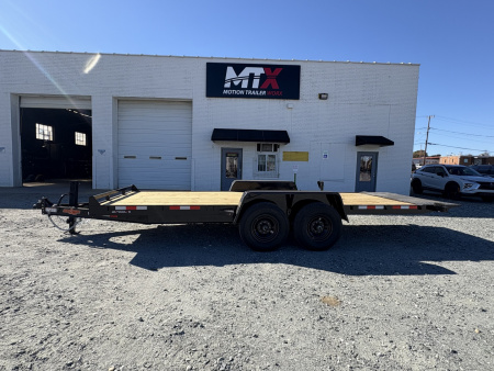 New 2025 Down 2 Earth Trailers 20ft 14K Tilt w/ Wood Deck Tilt Trailer