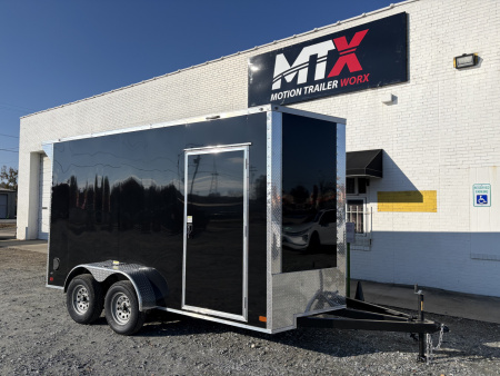 New 2026 NationCraft Trailers 7X14 Trailer Cargo / Enclosed Trailer w/ Ramp Door & Extra Height *Take an additional $200 off*