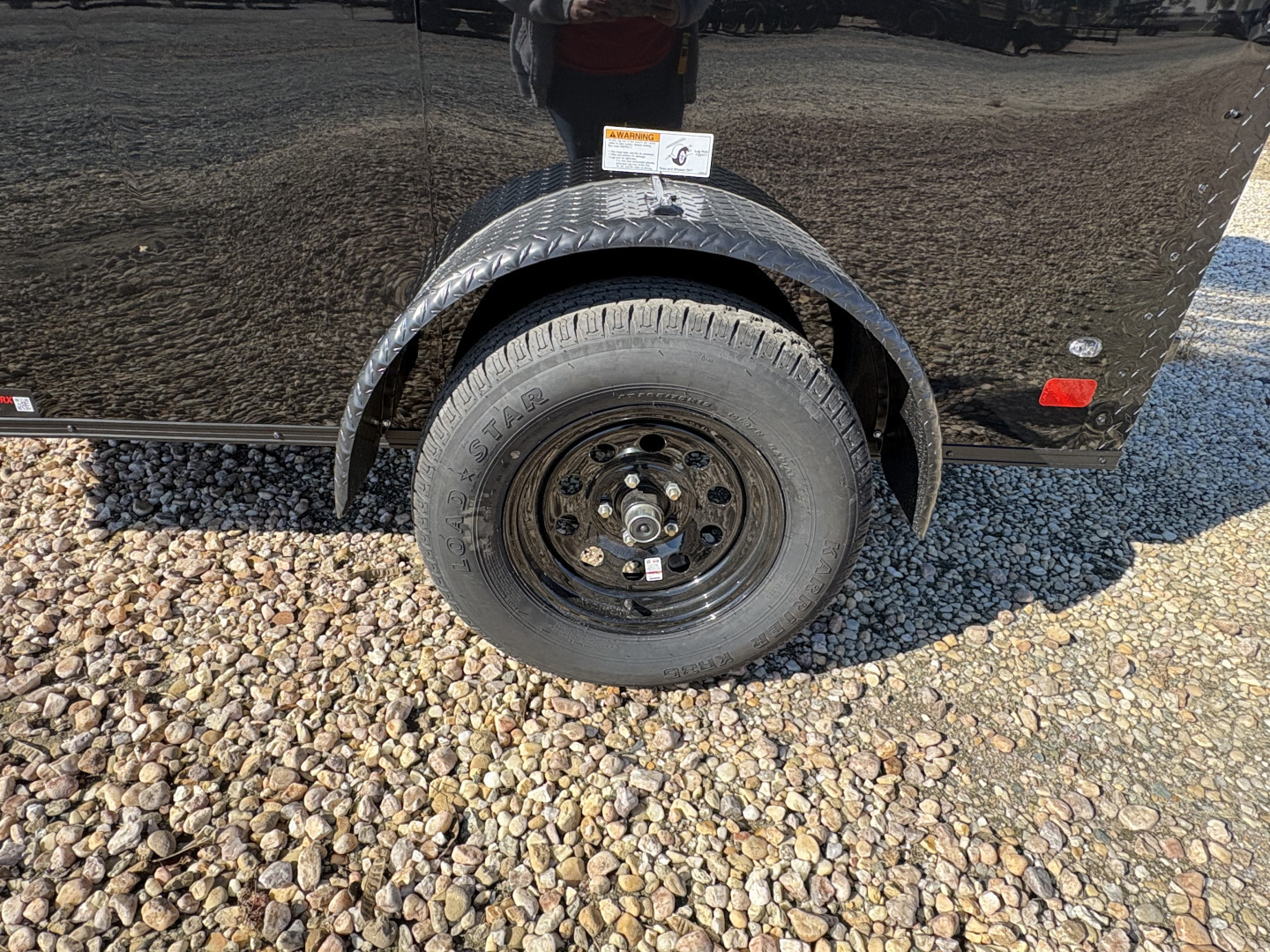 New 2026 NationCraft Trailers 5x8Trailer Cargo / Enclosed Trailer w/ Ramp Door & Blackout Package *Take an additional $100 off*