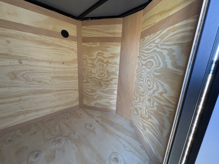 New 2026 NationCraft Trailers 5x8Trailer Cargo / Enclosed Trailer w/ Ramp Door & Blackout Package *Take an additional $100 off*