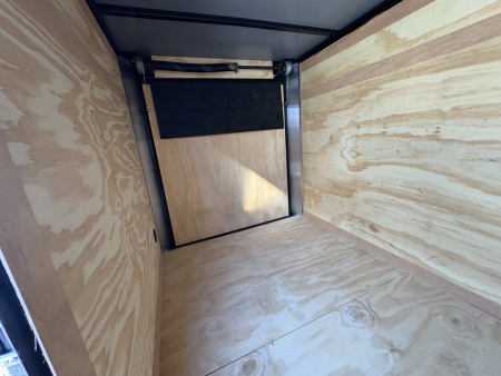 New 2026 NationCraft Trailers 5x8Trailer Cargo / Enclosed Trailer w/ Ramp Door & Blackout Package *Take an additional $100 off*